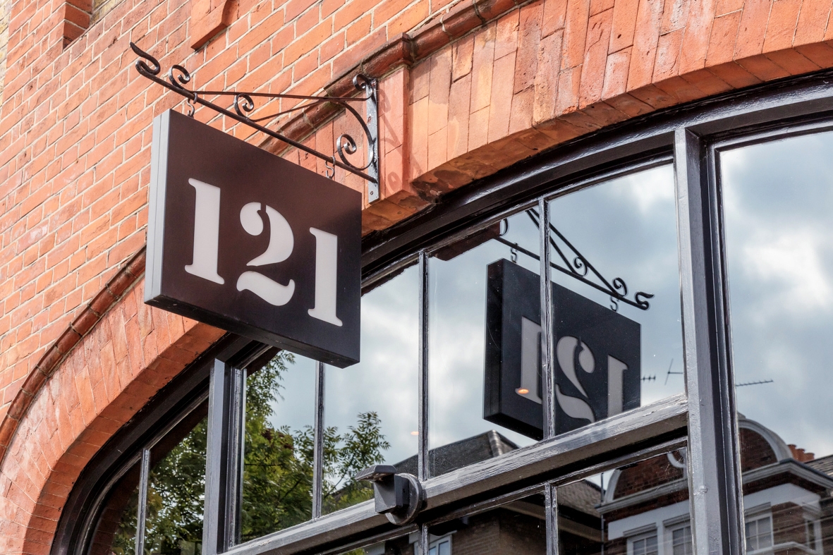 2015 Old PS front entrance number sign